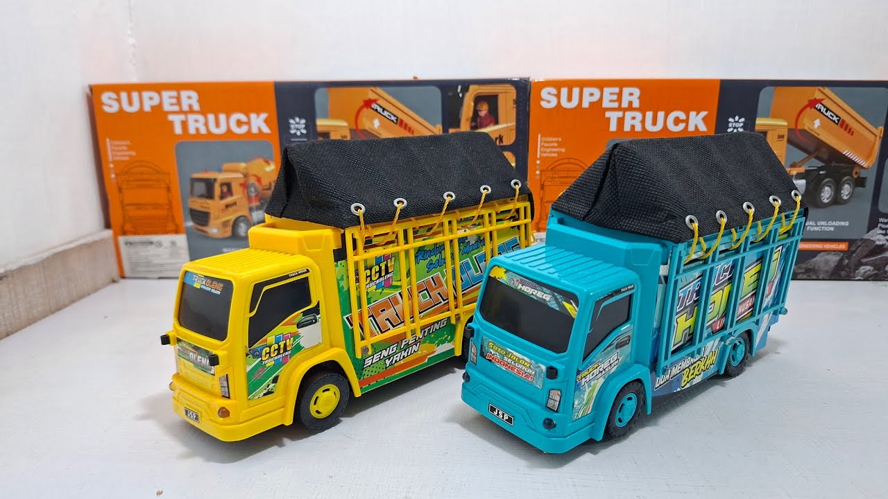Menemukan Truk Oleng, Mobil Polisi, Mobil Ambulance, Dum Truk, Kereta Api 