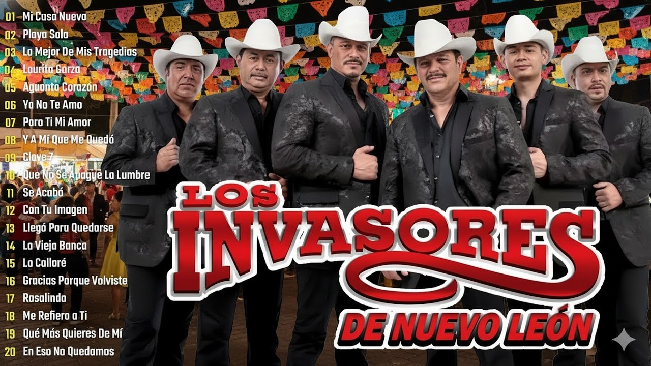 Los Invasores de Nuevo Leon Corridos Mix 2026 🎶Mix de Puras Viejitas Pa’ Pistear