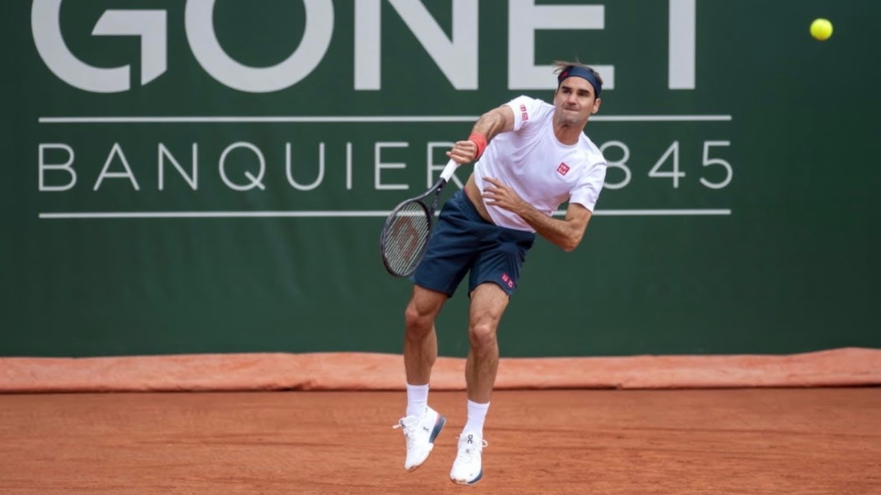 Roger Federer Court Level Playing | Day 1 & 2 | Geneva Open