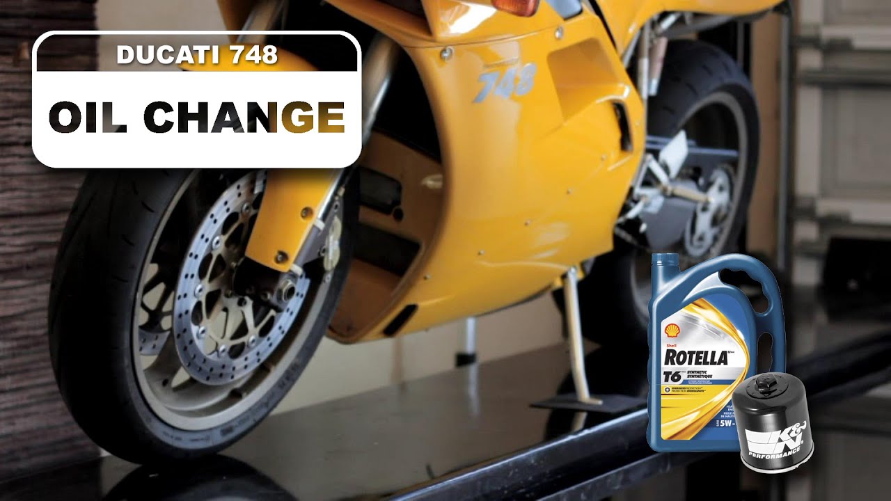 Ducati Oil Change How To For 748 Superbike 996 998 916