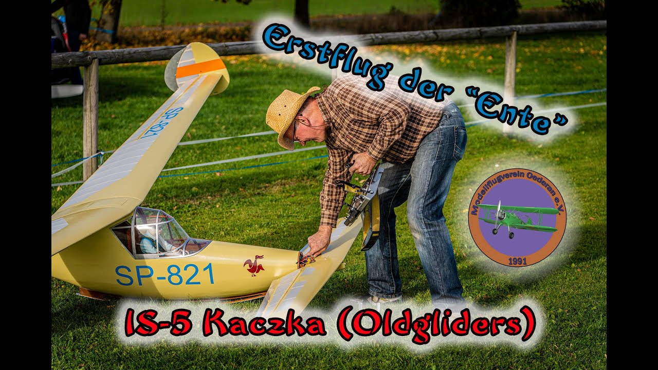 Erstflug Ente IS-5 Kaczka (Oldgliders)