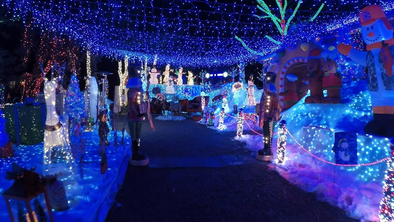Sussin Family annual Christmas light display
