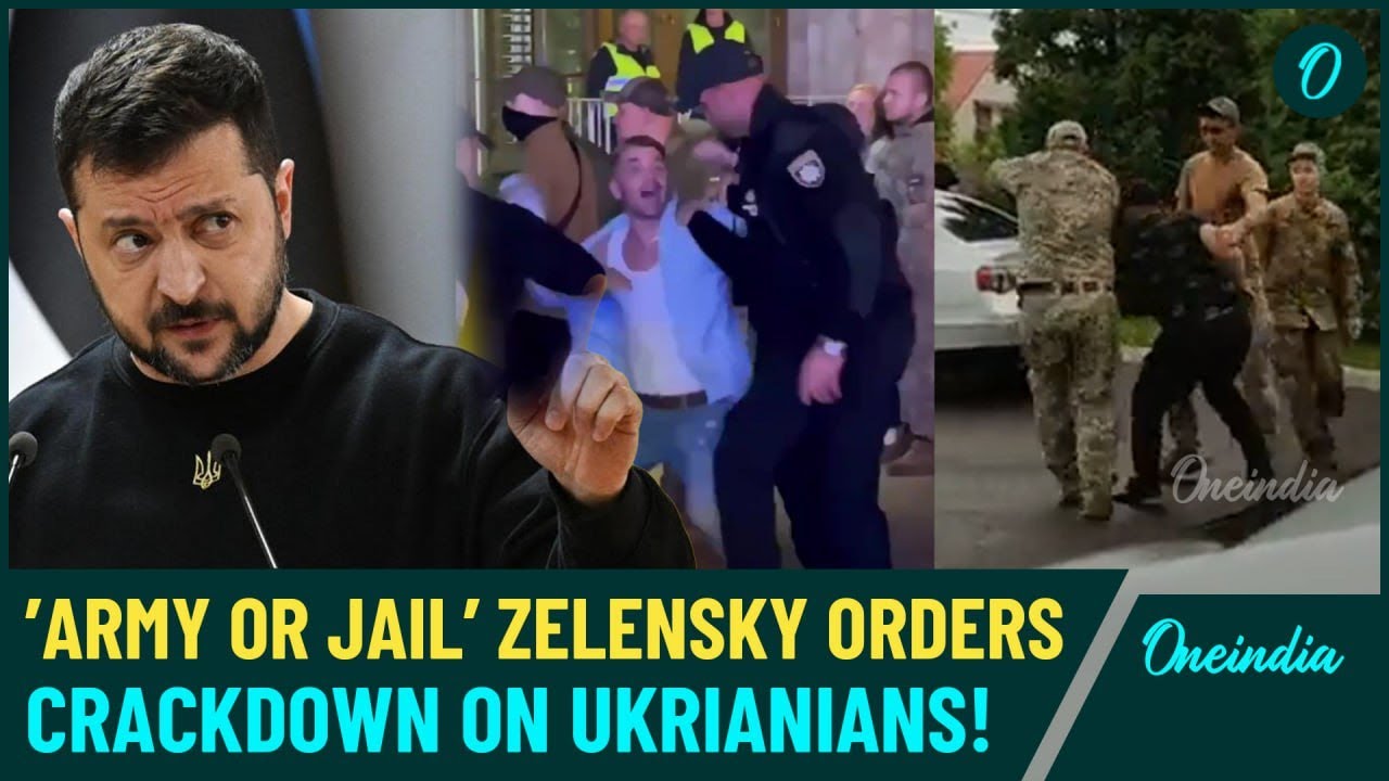 WATCH| Ukraine Cracks Down on Citizens Fleeing War and Opposing Draft, Zelensky&rsquo;s Final Warning?