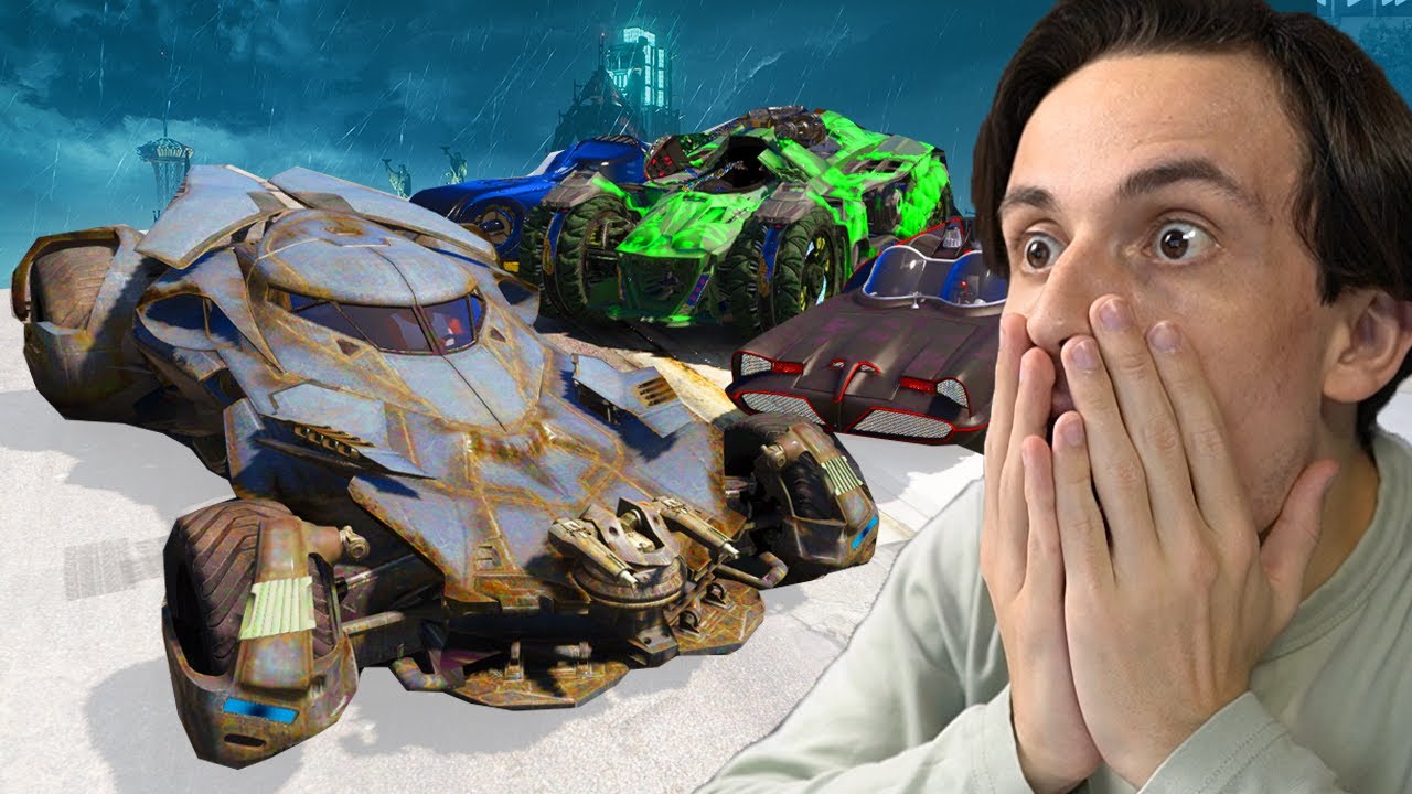 ყველა ბეტმენის მანქანა მოვიპარე GTA5 ში ! BATMAN