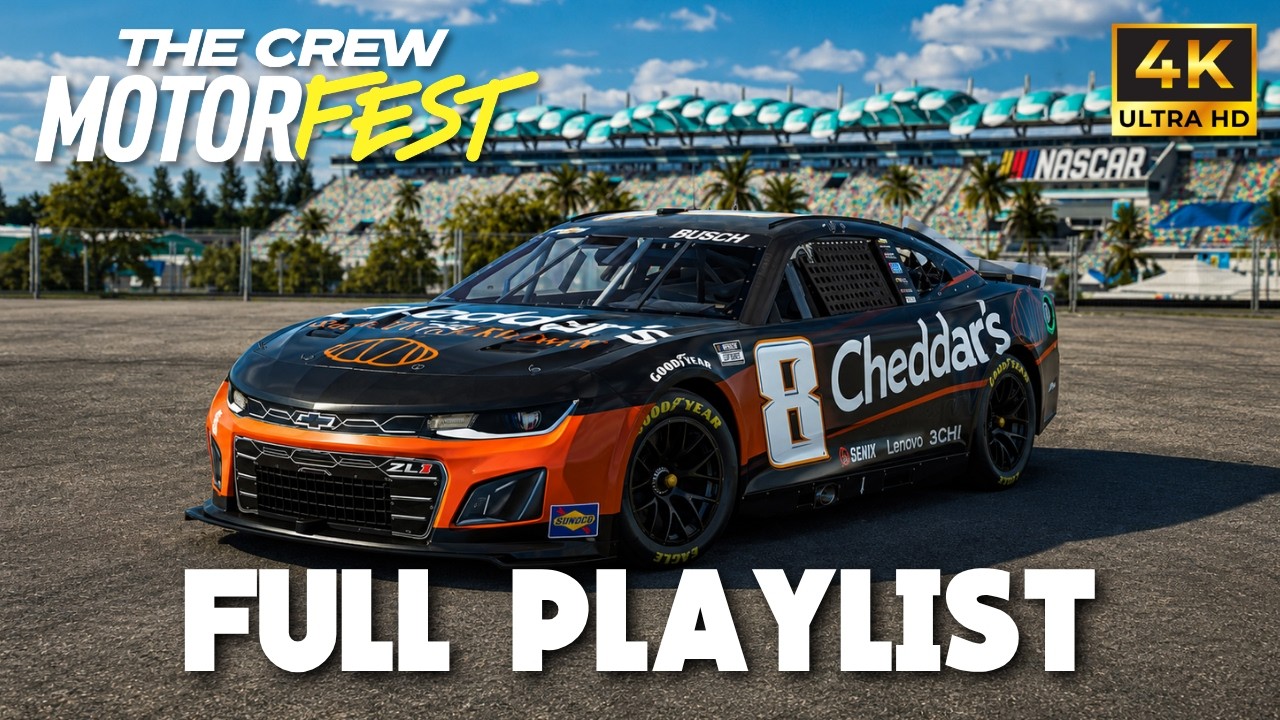 THE CREW MOTORFEST - NASCAR Motorfest Tour - Full Playlist (Season 9) | 4K
