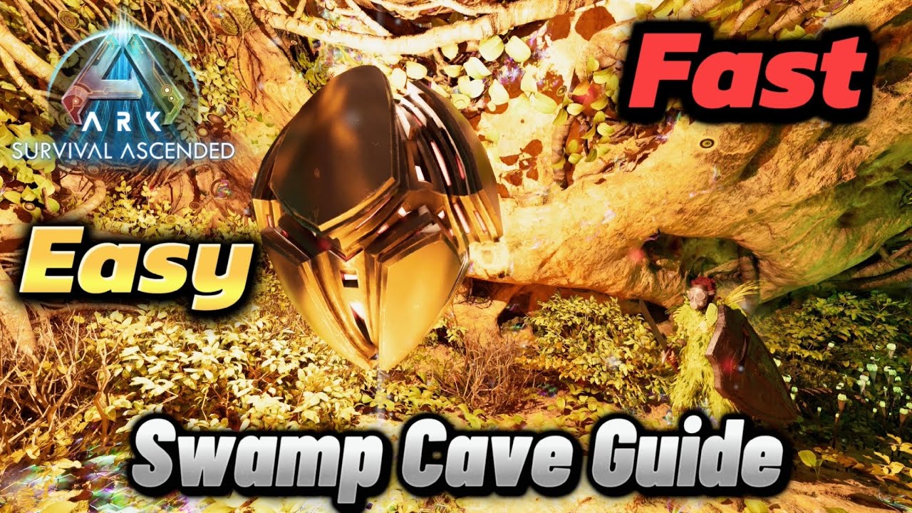 Ark: Survival Ascended How To Run Swamp Cave FAST Tutorial