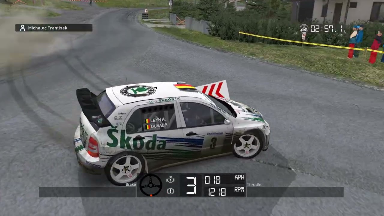 Richard Burns Rally 2018 Halenkovice