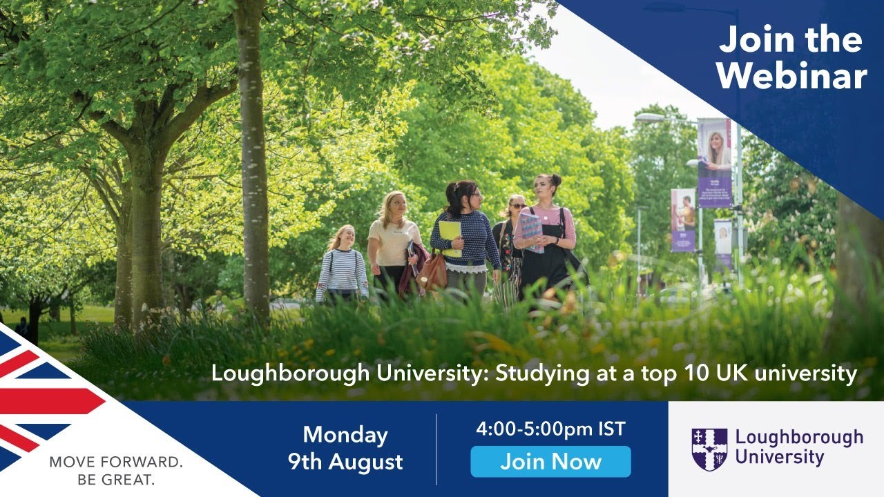 Webinar: Studying at Loughborough University