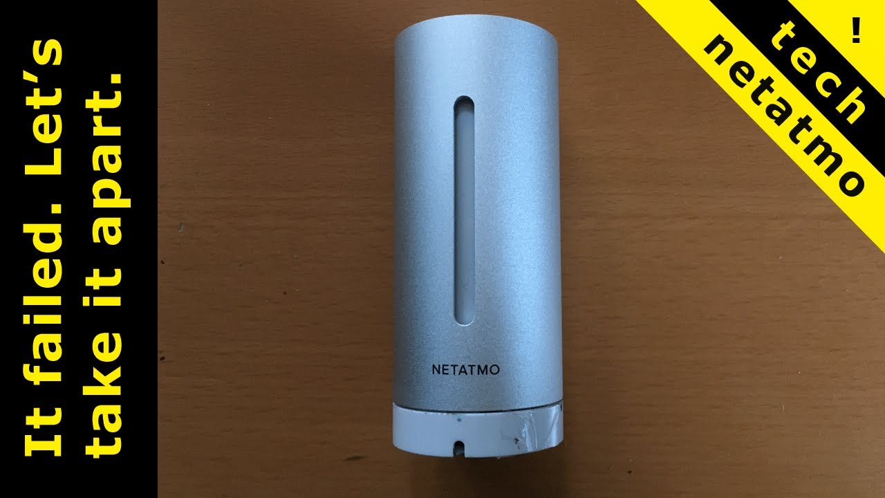 Netatmo outdoor module failed - how to disassemble