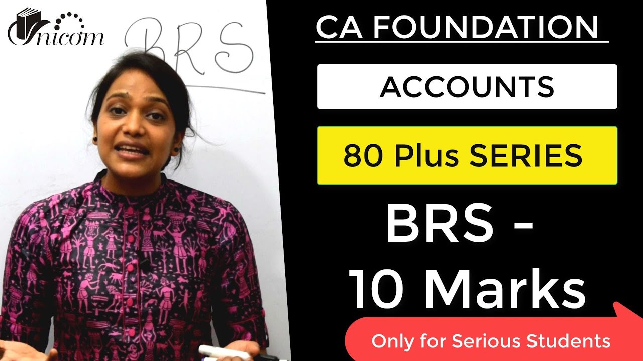 BRS - Accounts CA Foundation