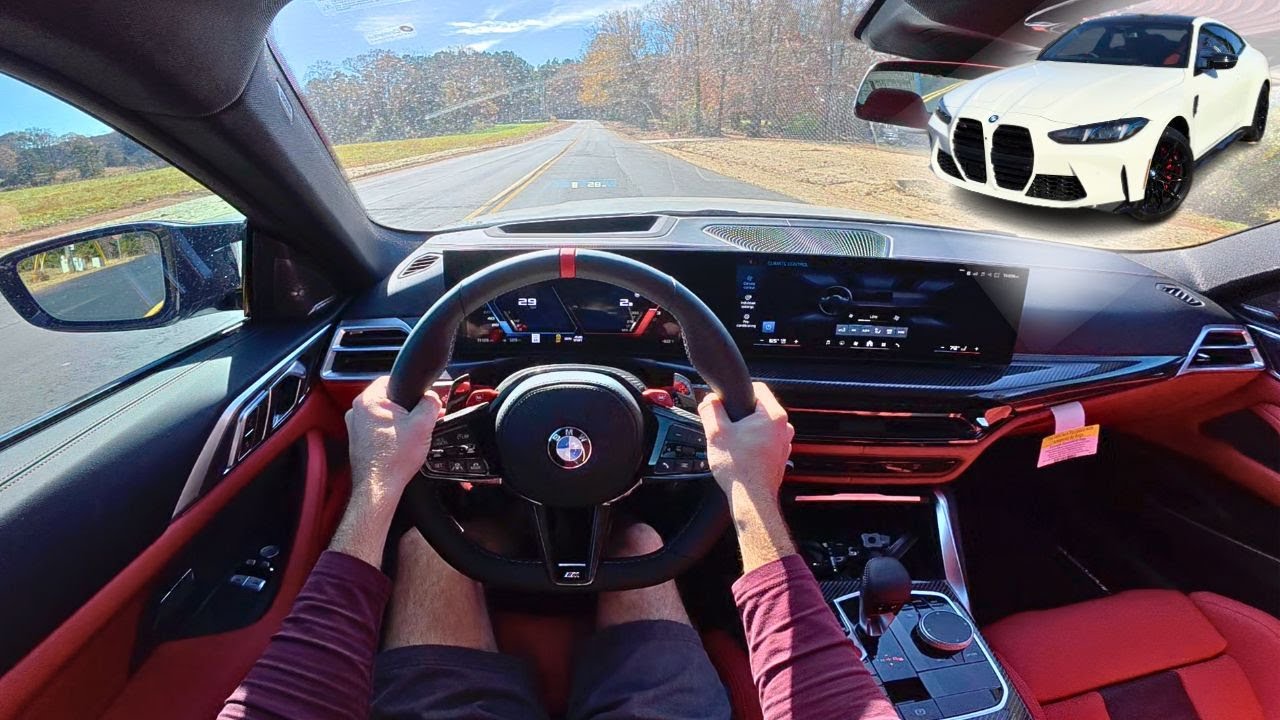 2026 BMW M4 Competition: POV Drive, Walkaround and ASMR