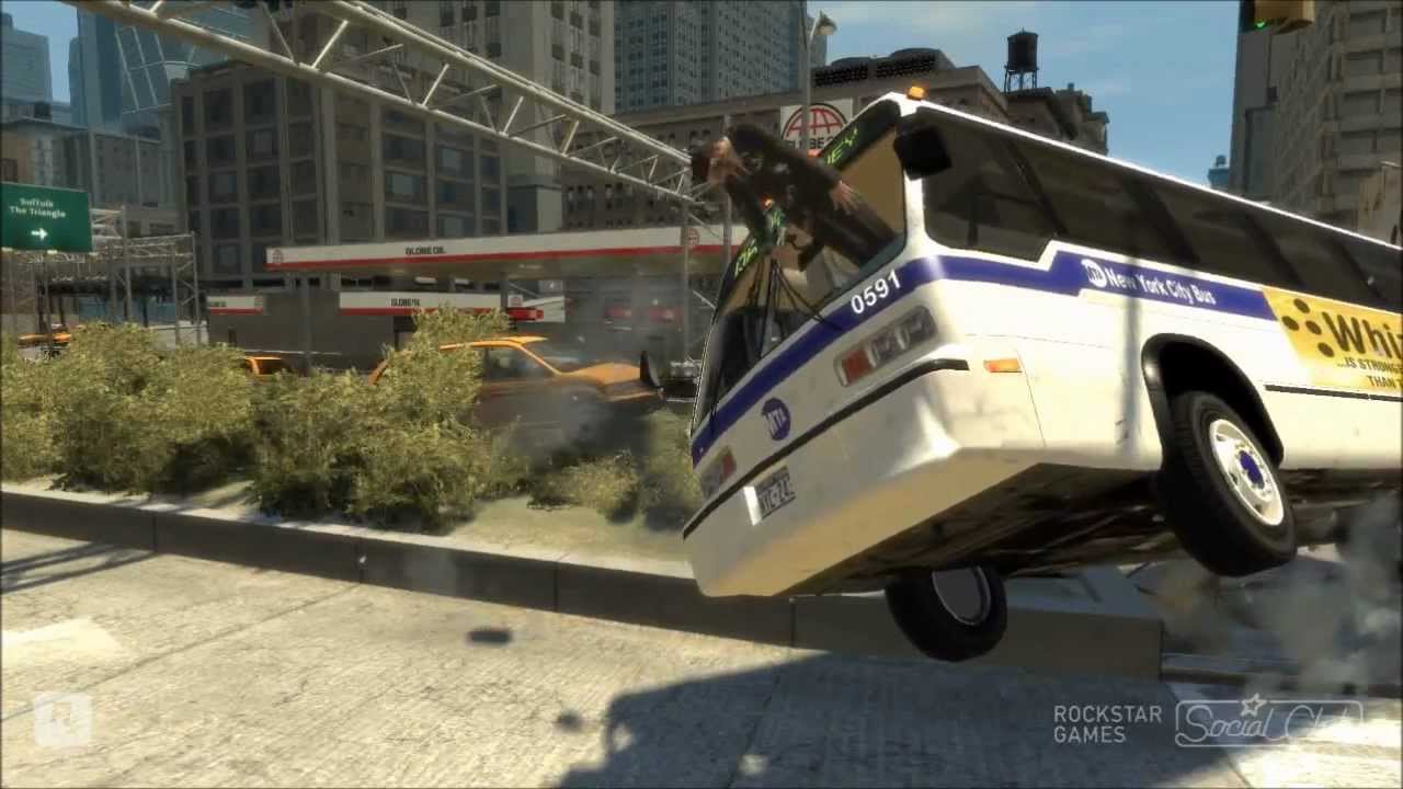 Death Bus 3 (HD) - GTA 4 Crash Compilation