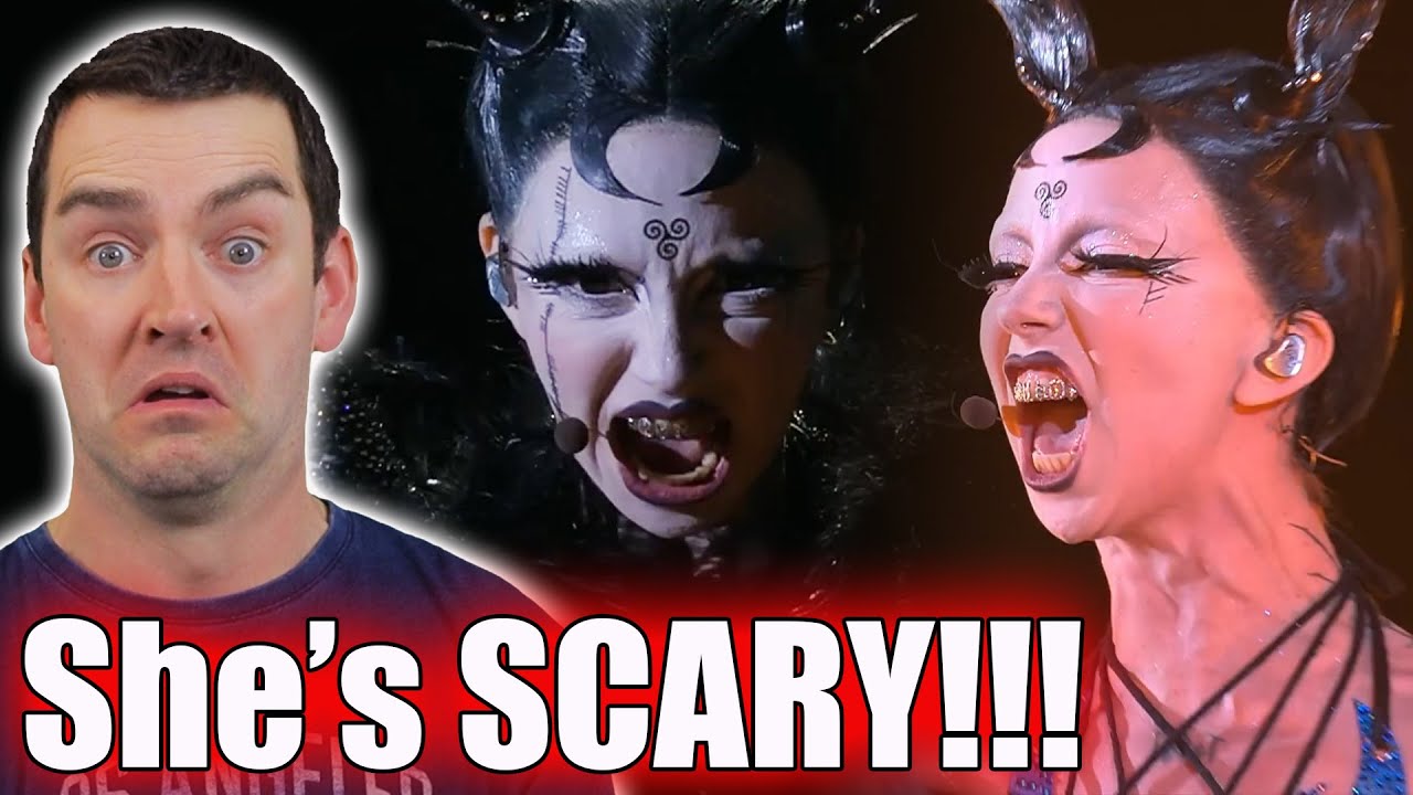 Bambie Thug REACTION! ''Doomsday Blue'' - LIVE - Ireland Second Semi Final (Eurovision 2024)