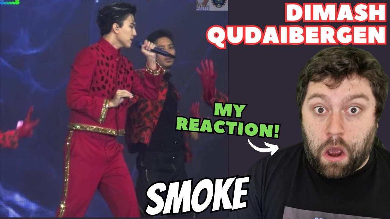 FIRST TIME HEARING Smoke by Dimash LIVE IN HONG KONG 2023 | REACTION