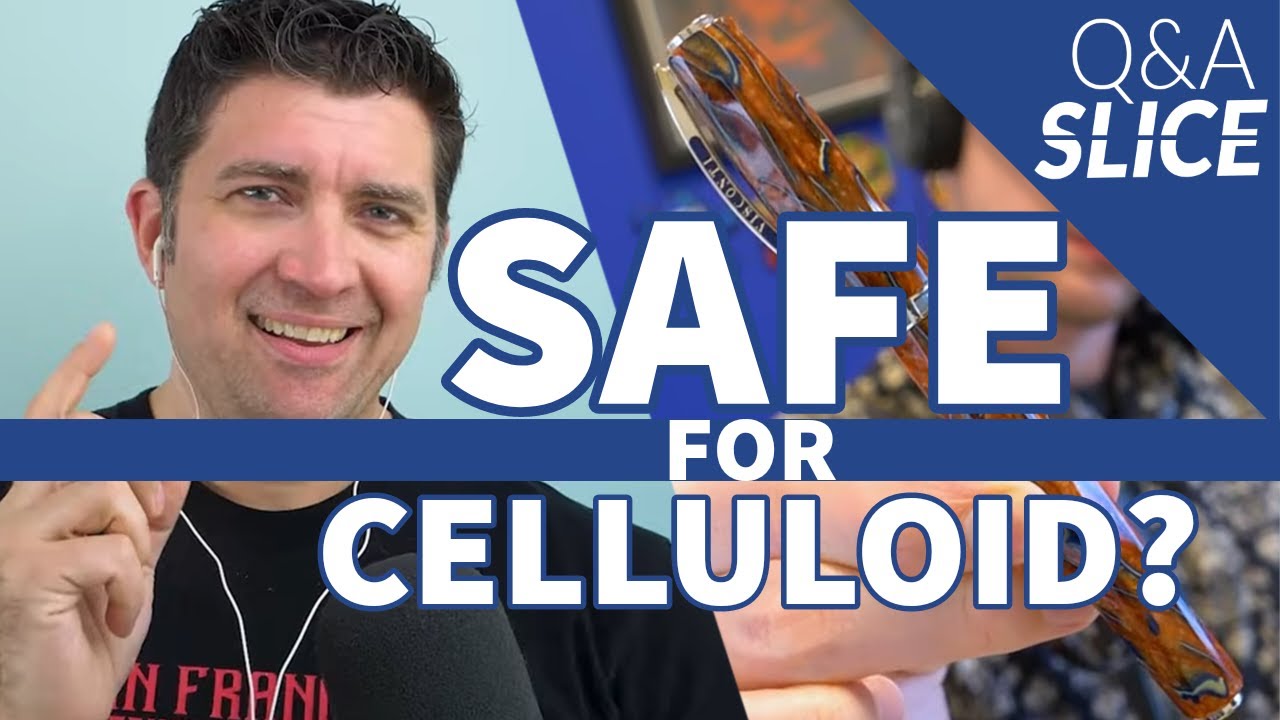 Which Inks are Safe for Celluloid Pens? Brian Goes on a Deep Dive!
