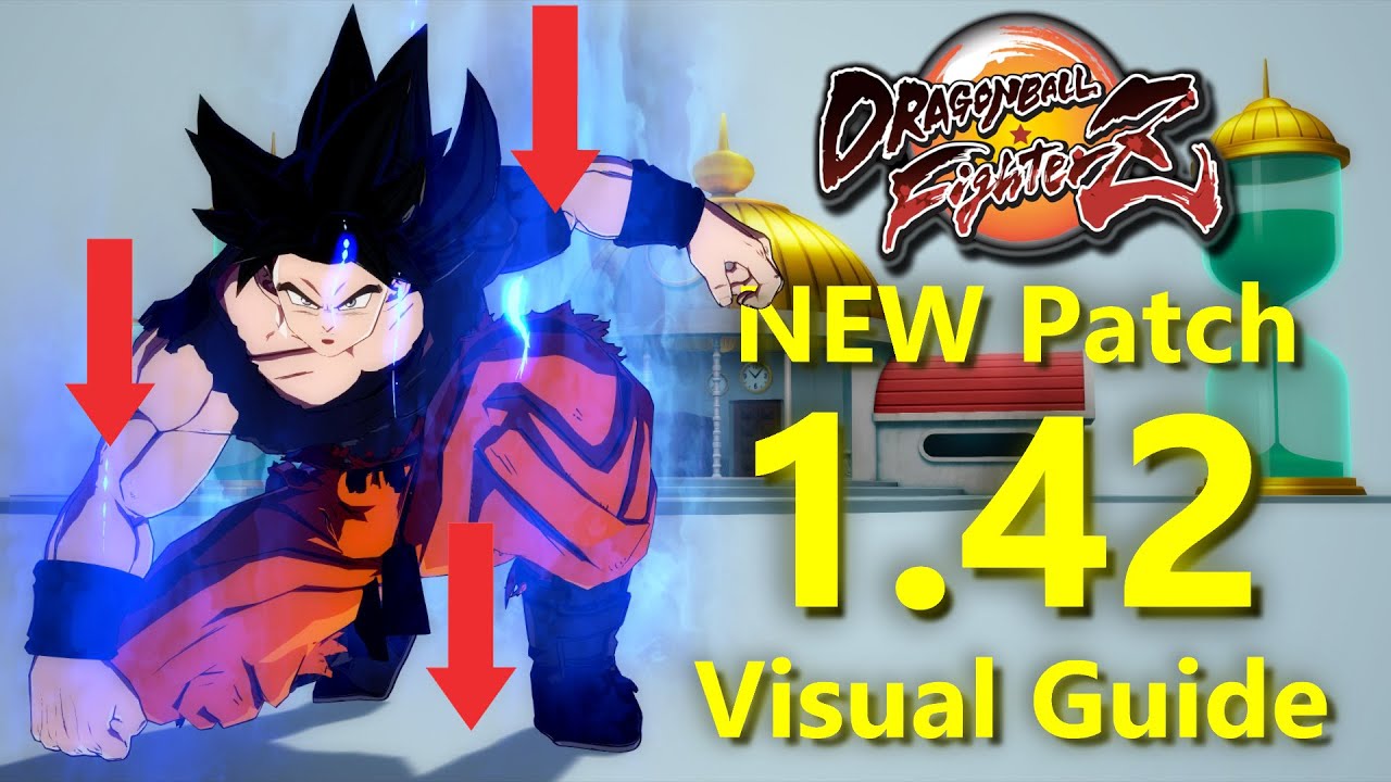 NEW DBFZ Patch 1.42 Overview Explained [Visual Guide]