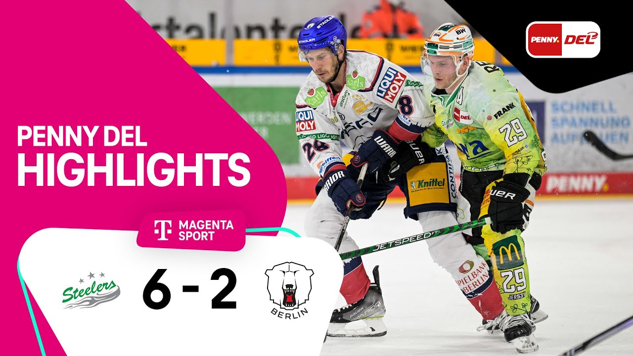 Bietigheim Steelers - Eisbären Berlin | Highlights PENNY DEL 22/23