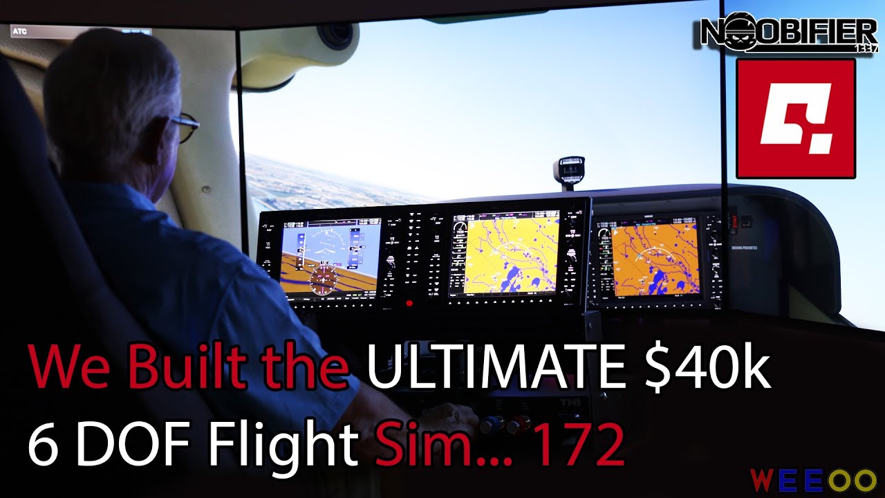 The Ultimate 6DOF Flight Sim - Qubic QS S25 Total 172 Build Loveland