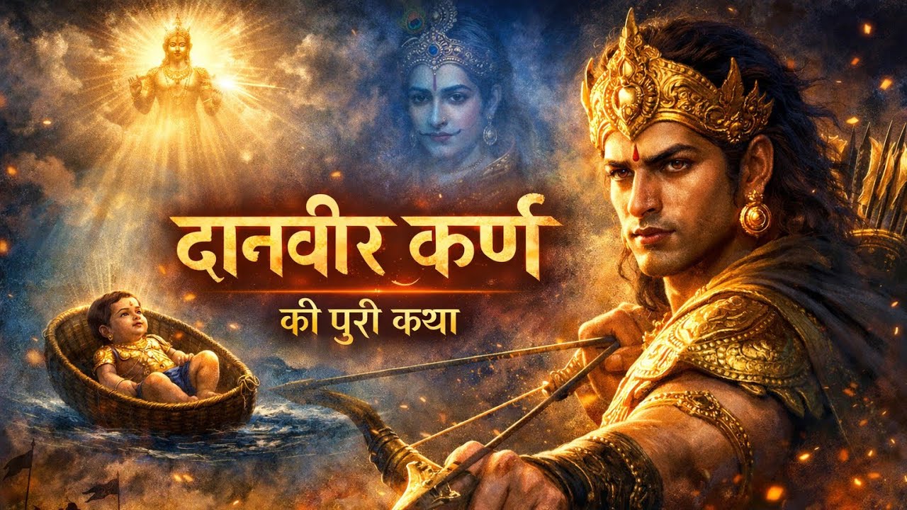 दानवीर कर्ण की पूरी कहानी | Mahabharat Ka Sabse Dukhad Yoddha #mahabharat #india 