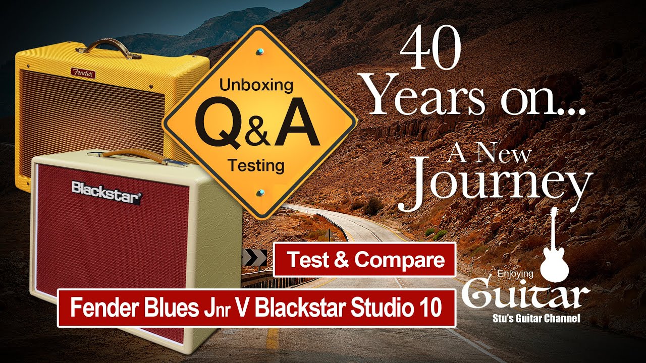 UB:13 Fender Blues Jr Lacquered Tweed V Blackstar Studio 10 6L6 + Mould Attack!!! - One Has to Go!