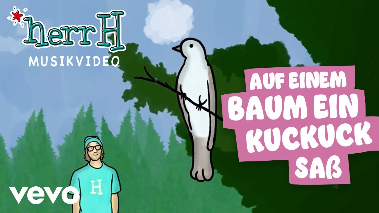 herrH - Auf einem Baum ein Kuckuck saß (Kinderlieder umgedacht & neu gemacht / Musikvideo)