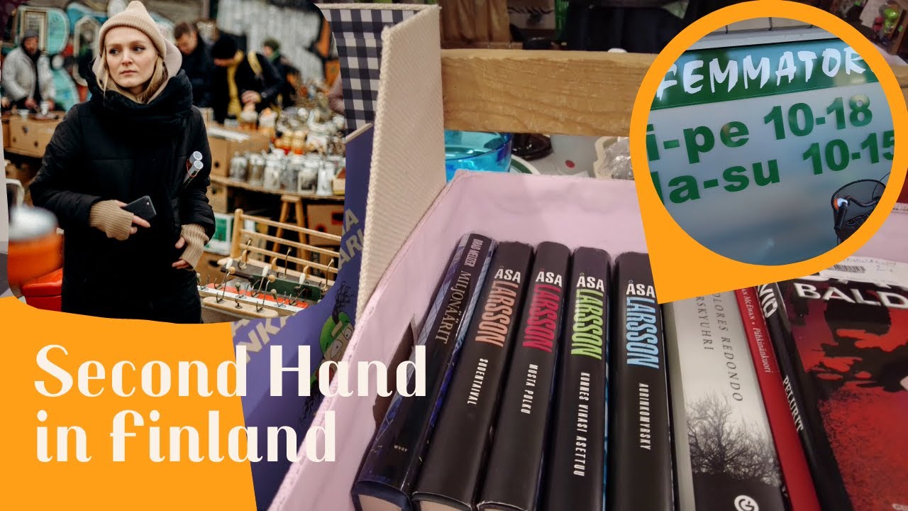 Leben in Finnland | Flohmärkte in Tuusla, Helsinki und Tampere | second hand in finland