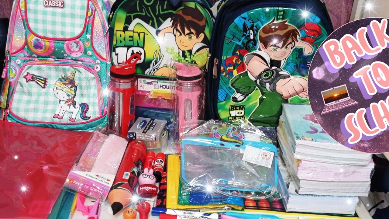 🌾🌾مشتريات المدرسة 2021/2022 بالاسعار للاولاد والبنات 🤩