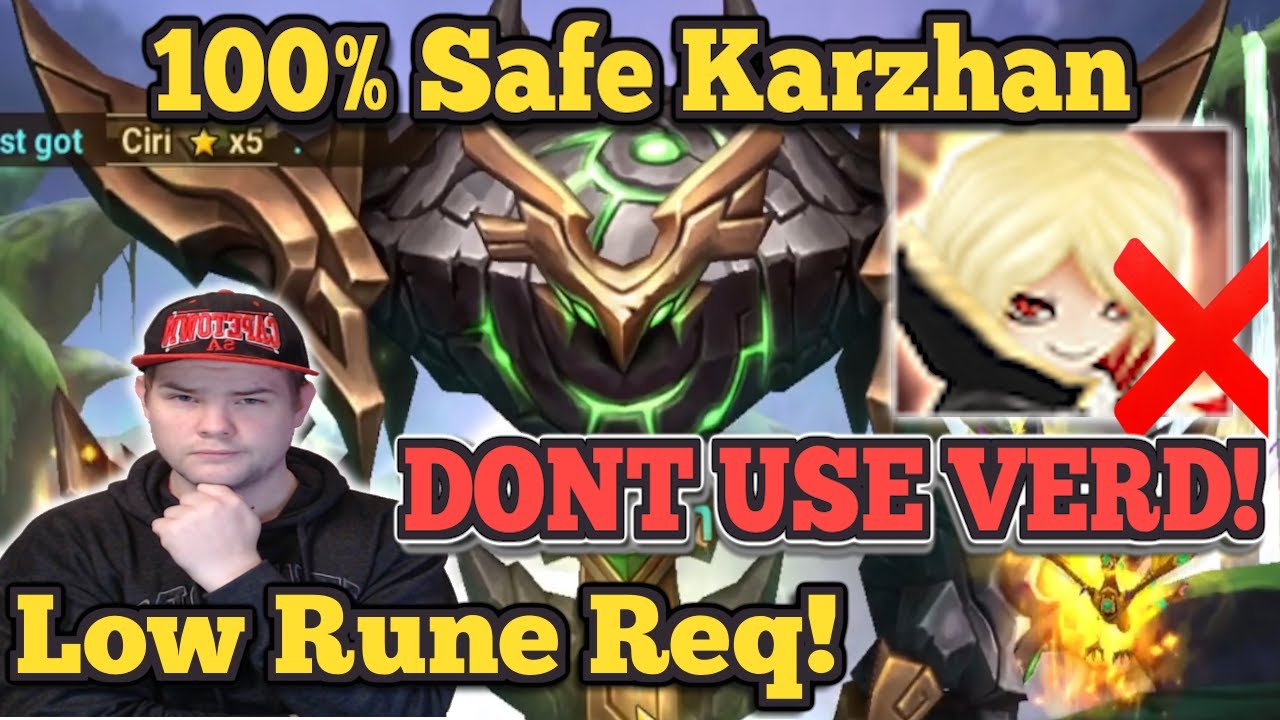 100% Safe Karzhan Forest of Roaring Beasts - F2P Beginner Account - Summoners War