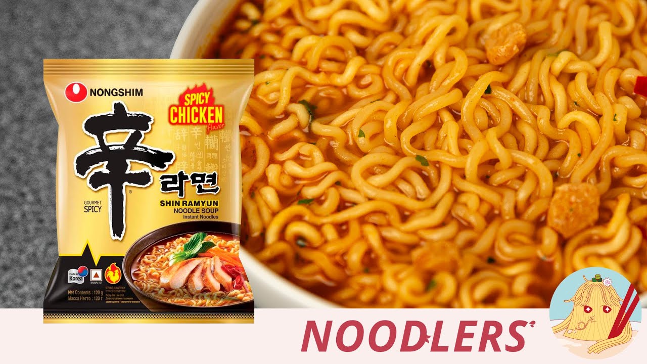 Nongshim Gold Shin Ramyun - Spicy Chicken Korean Ramen Noodles