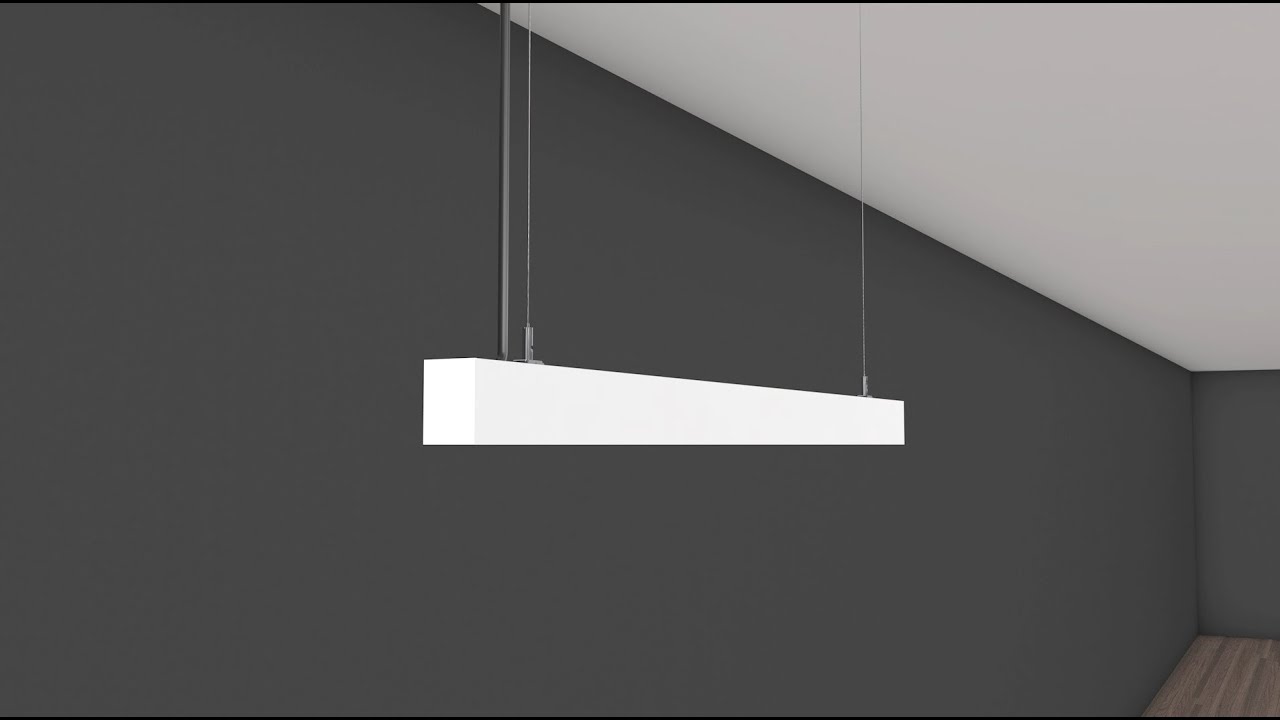 Xline G2 Linear Light Install: Suspended, Surface, and Wall mounted installation