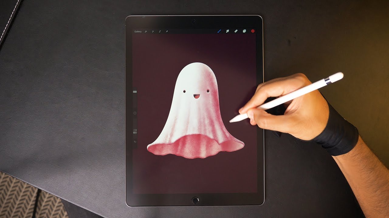 Ghost 👻 iPad Pro Drawing