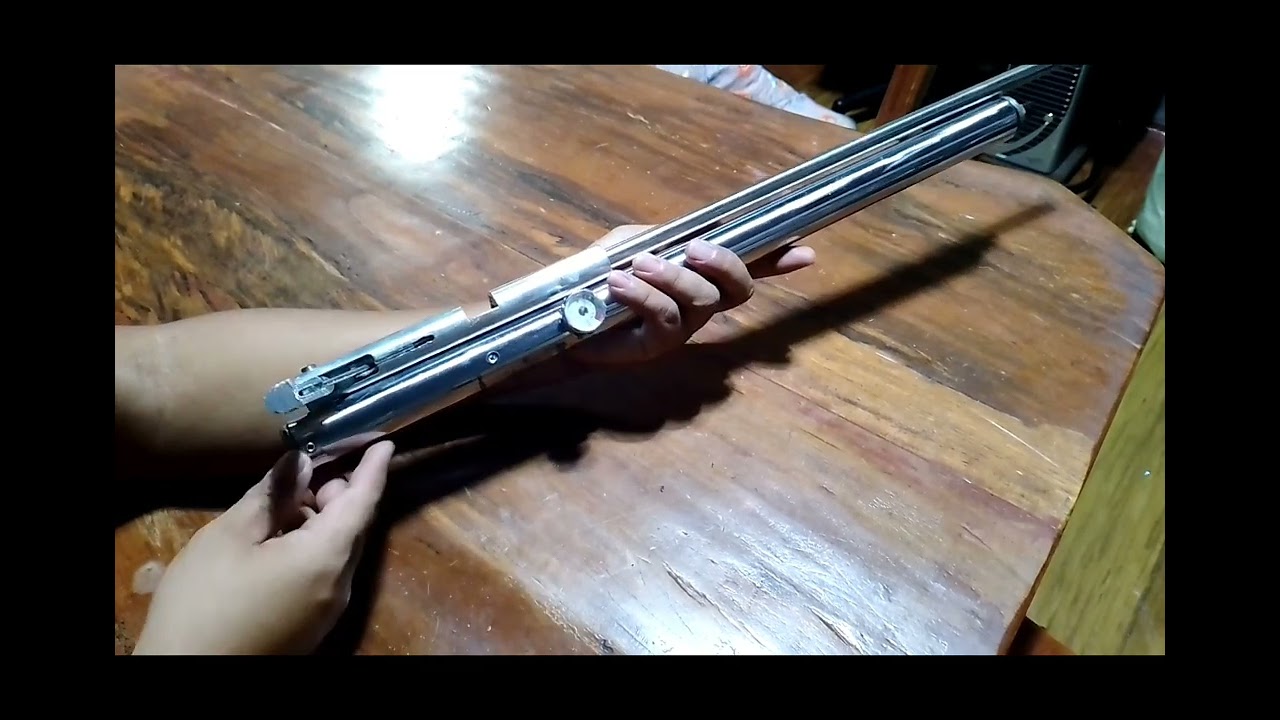 DIY airgun PCP ( using motorcycle front shock)