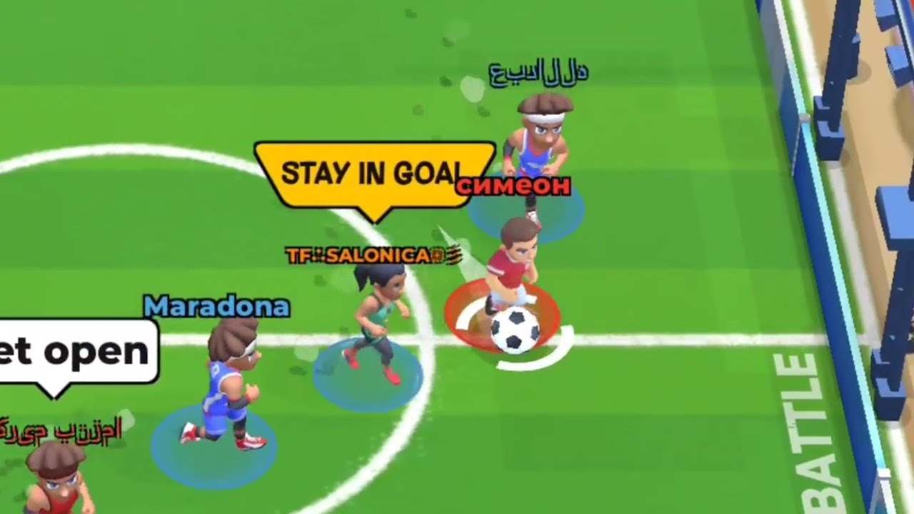 Being nice instead of toxic 🏆 SOCCER BATTLE 🏆