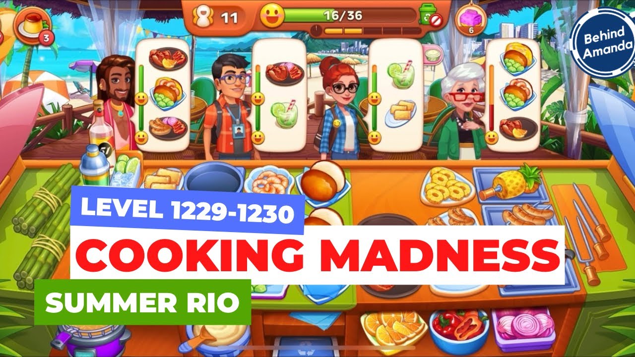 COOKING MADNESS LEVEL 1229-1230 WALKTHROUGH INDONESIA
