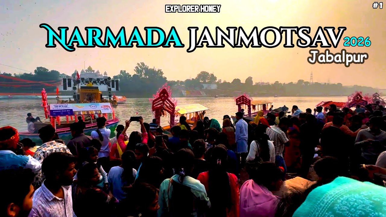 A Day Before Narmada Janmotsav 2026 Gwarighat Jabalpur | VLOG 1 | Explorer Honey | Honey Gamer
