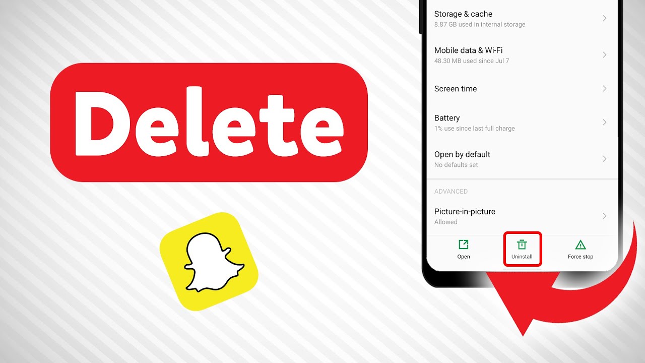 How to Delete Snapchat App (Updated)