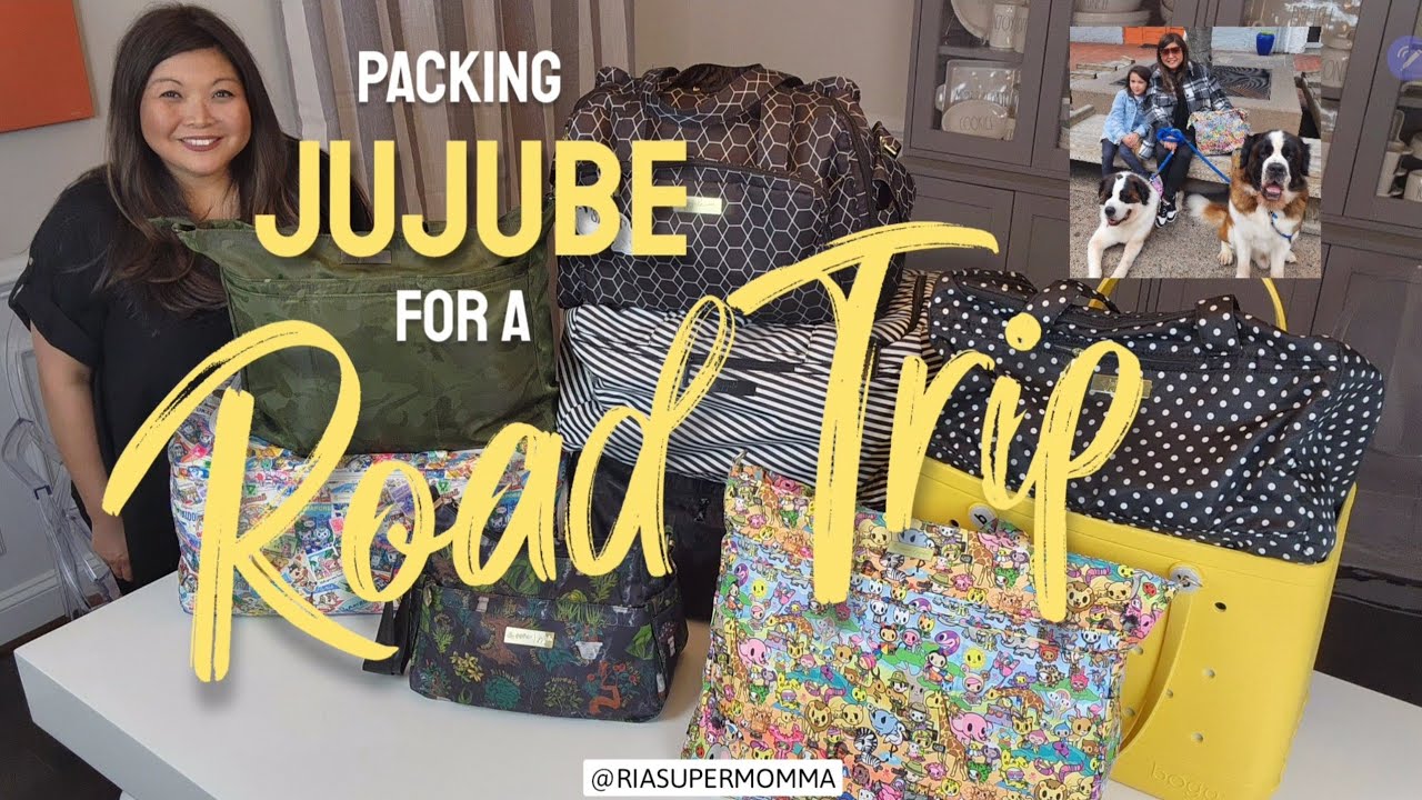 JUJUBE Bags Packed for a Road Trip!