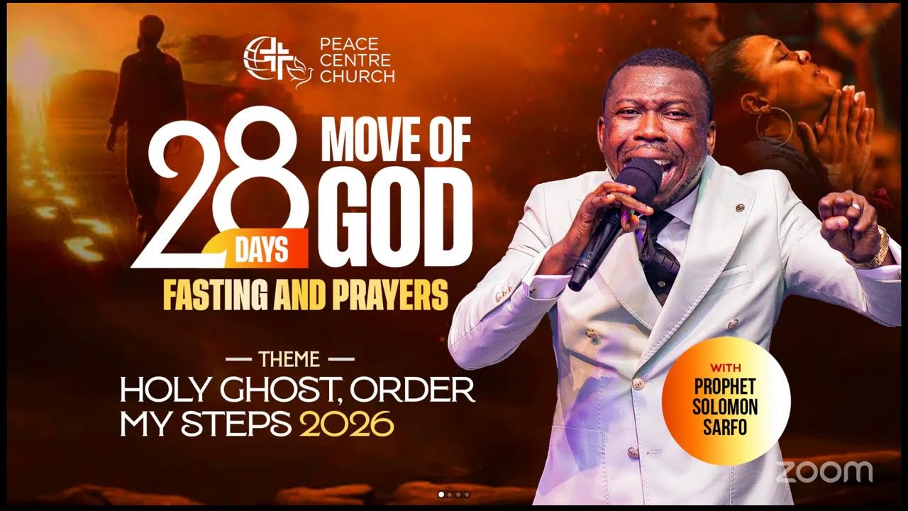 ORDER MY STEPS 2026 || MORNING PRAYERS DAY 26 || PROPHET SOLOMON SARFO || 30.01.2026