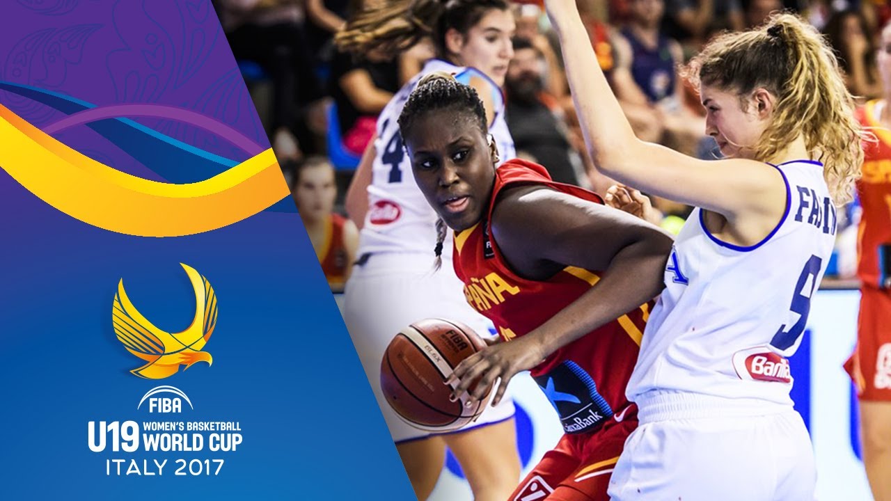 Italy v Spain - Full Game - Round of 16 - FIBA U19 Women's Basketball World Cup 2017