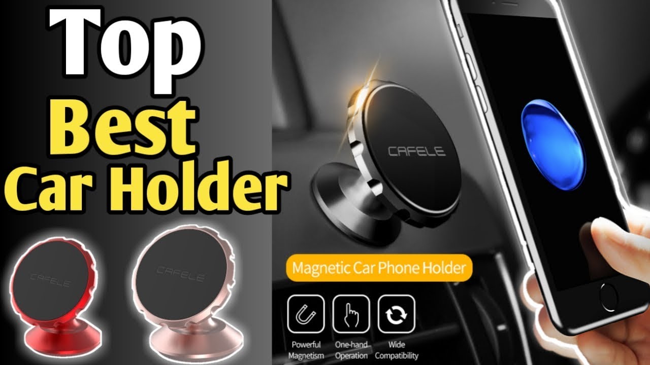 Top Best Magnetic Car Mount Holder In 2018/CAFELE 3 Style Magnetic Car Phone Holder