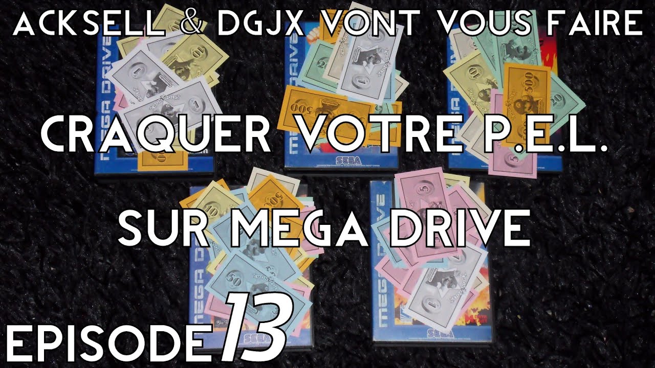 [Craque ton P.E.L. #013] 5 jeux Mega Drive qui vont faire mal à ton portefeuille !