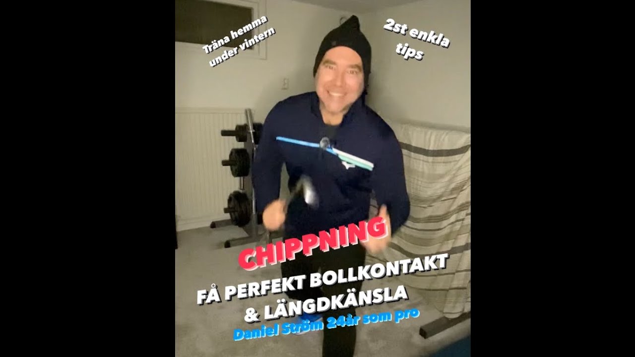 F&aring; perfekt bollkontakt och l&auml;ngdk&auml;nsla i golf. Daniel Str&ouml;m Sveriges b&auml;sta Pro l&auml;r dig r&auml;tt.