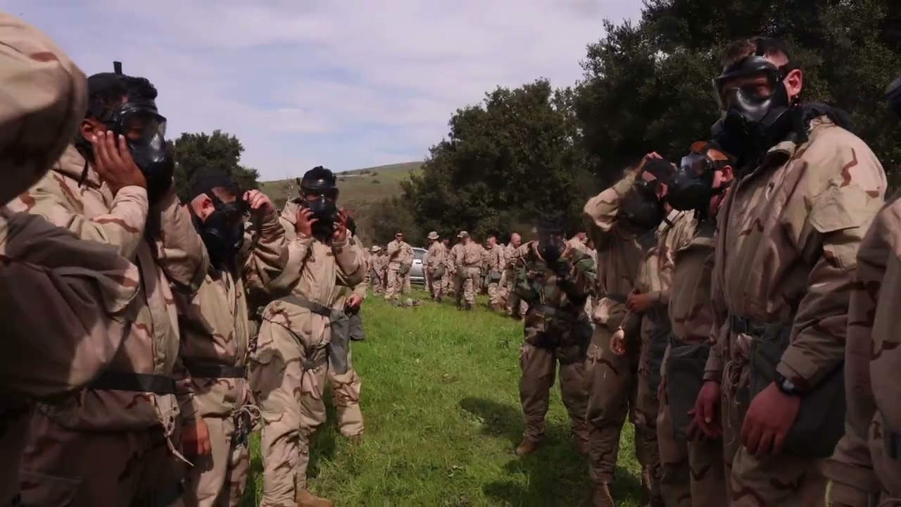 B-Roll: Marine Corps Reserve conducts CBRN training to validate combat readiness