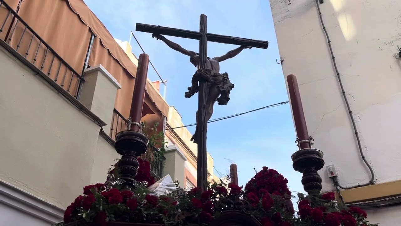 Cristo del Perdón Revira estrechez Hiniesta - marcha Reo de Muerte- Sevilla 2025