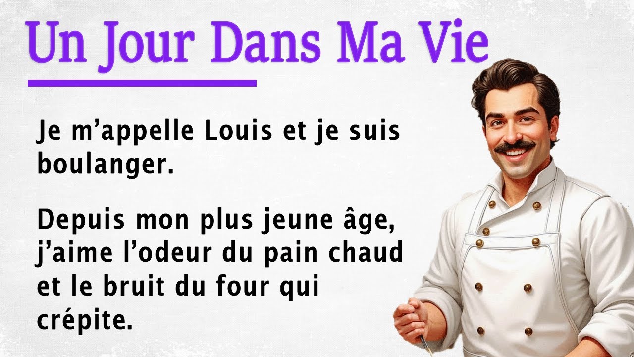 Улучшите свое французское произношение с лёгкой историей (A1-A2)