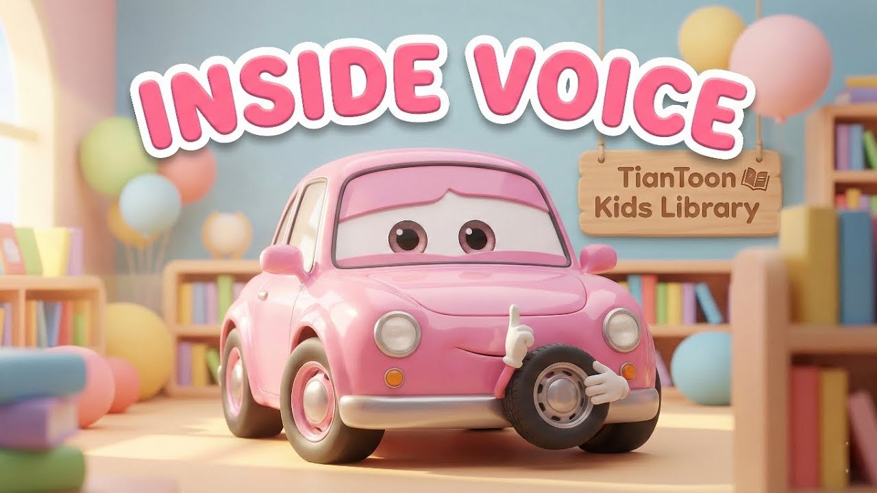 Lily Uses Her Inside Voice 🤫🚗 | Learn to Speak Softly | TianToon Kids
