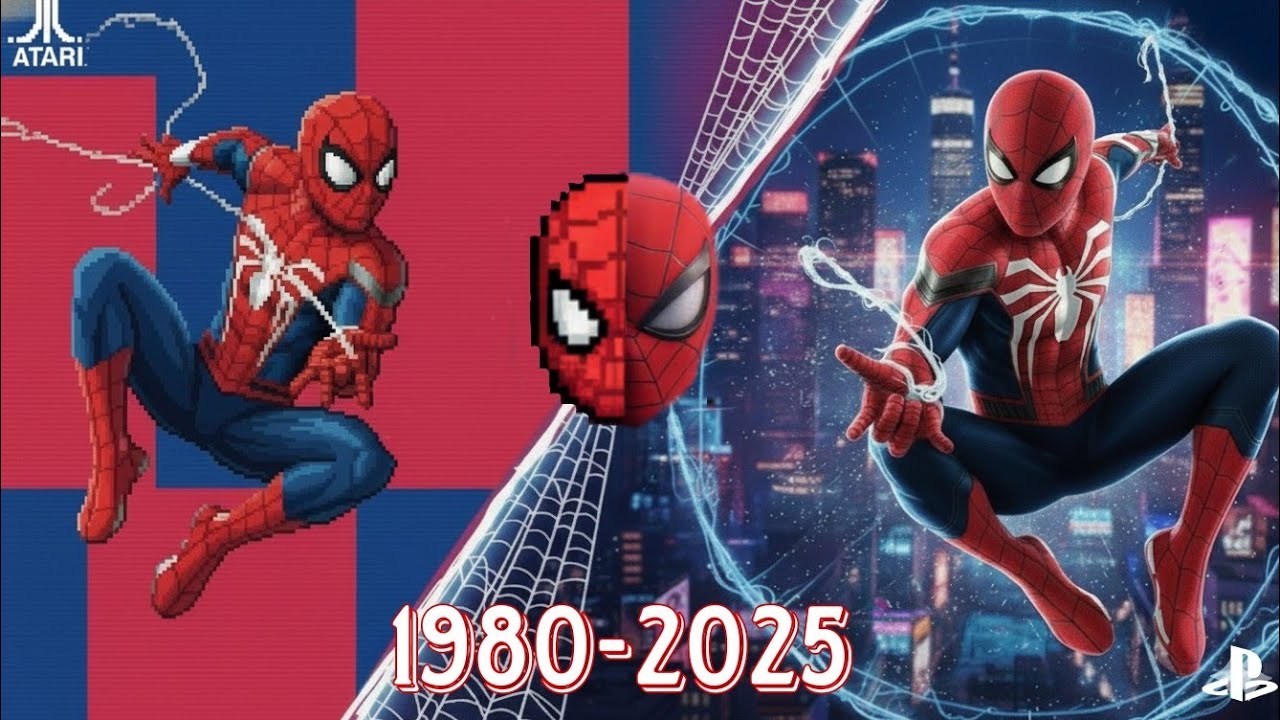 La evolución de Spiderman en los videojuegos