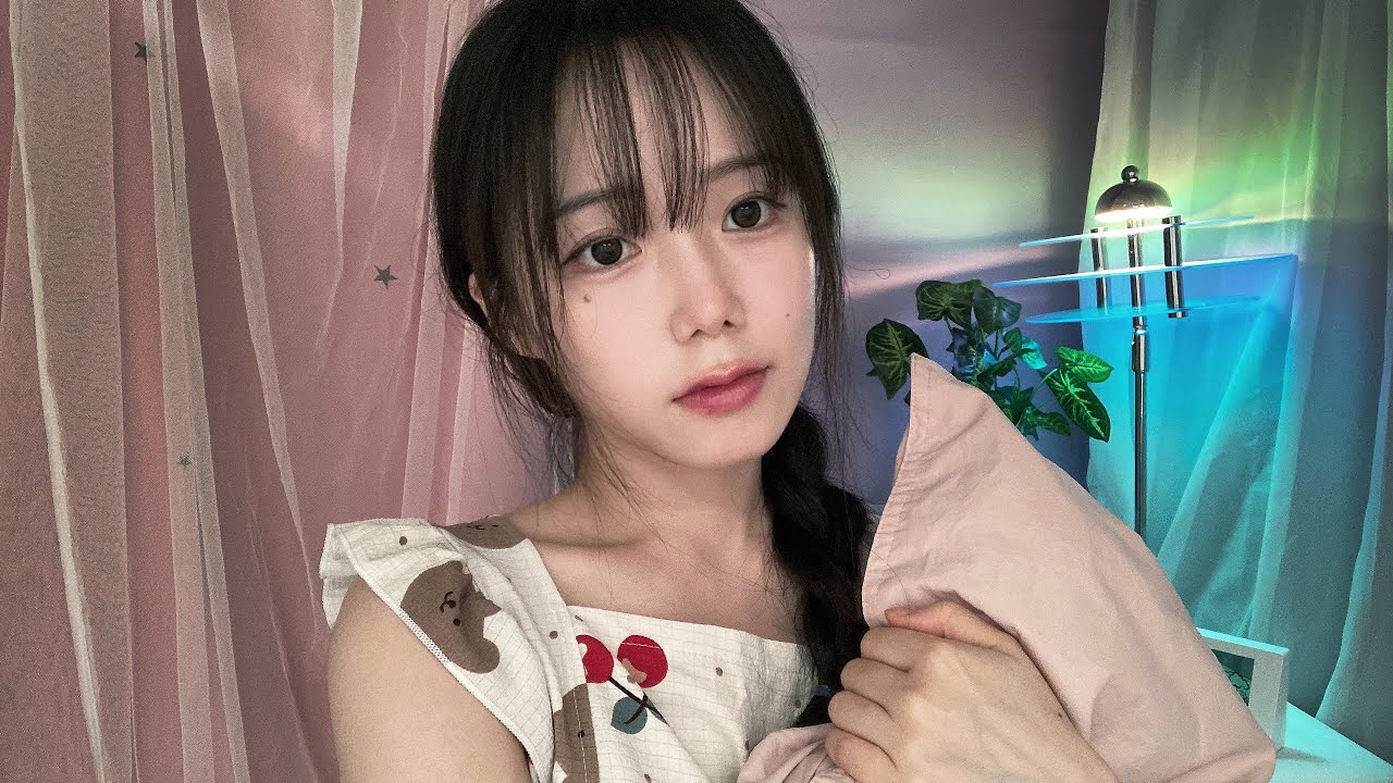 асмр Давай сегодня поспим вместе, я тебе уши почищу.Чистка ушейㅣASMR Ear Cleaning Roleplay