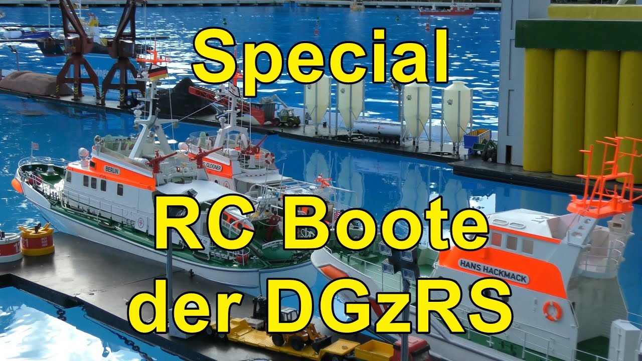 Special - RC Boote DGzRS - Die Seenotretter - Rettungskreuzer und -boote - RC boats & ships - SAR