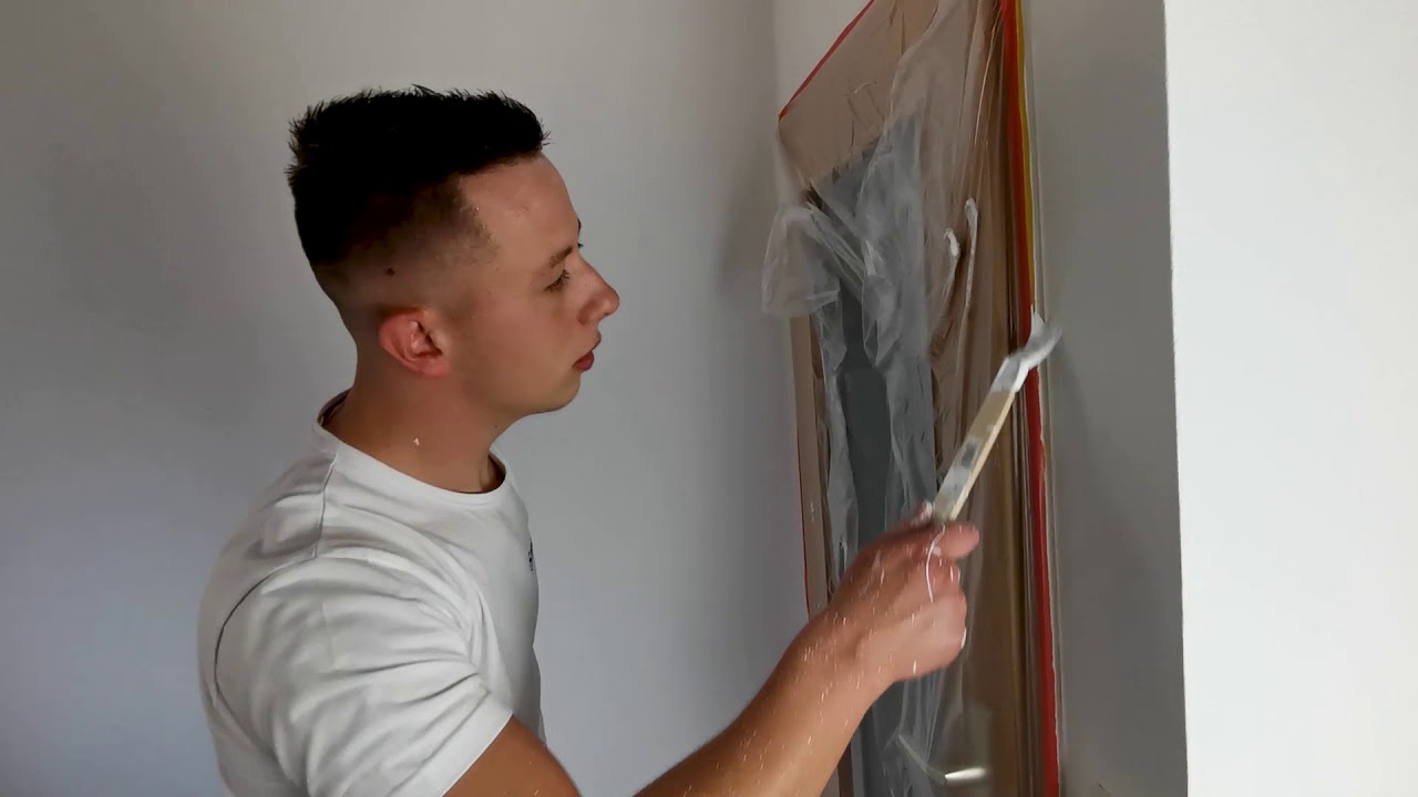 Streichen Tipps für Anfänger 11/11 Acrylfuge ziehen an Türzargen ✅